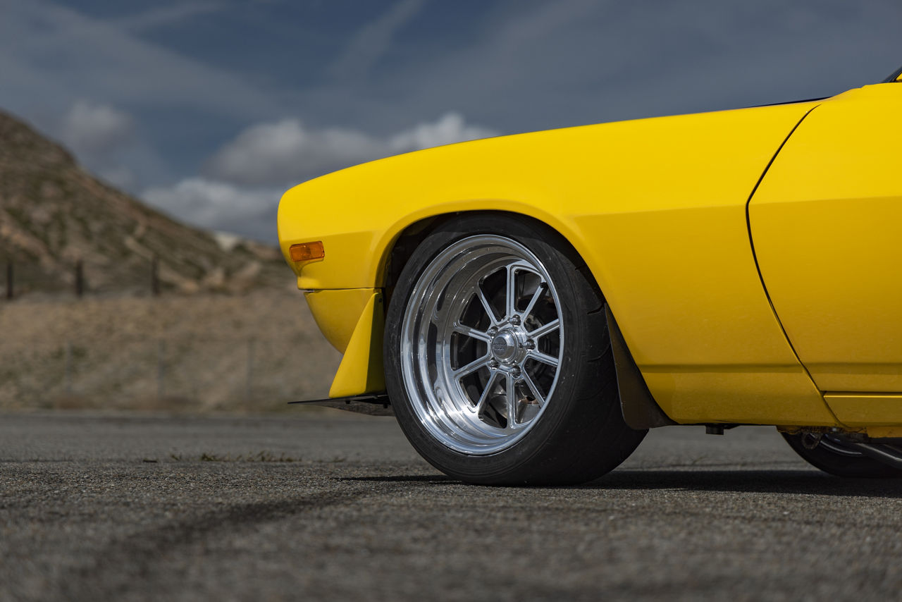 1971 Chevrolet Camaro American Racing VF510 Polished Wheel Pros